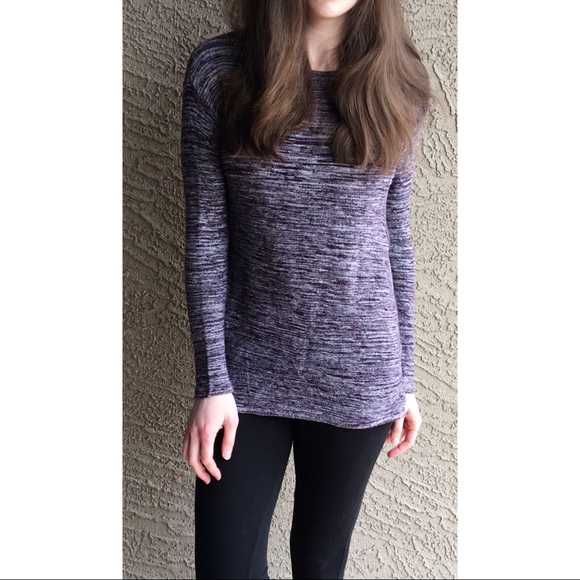 Ellen Tracy Sweaters - ELLEN TRACY Marled Knit Tunic Sweater